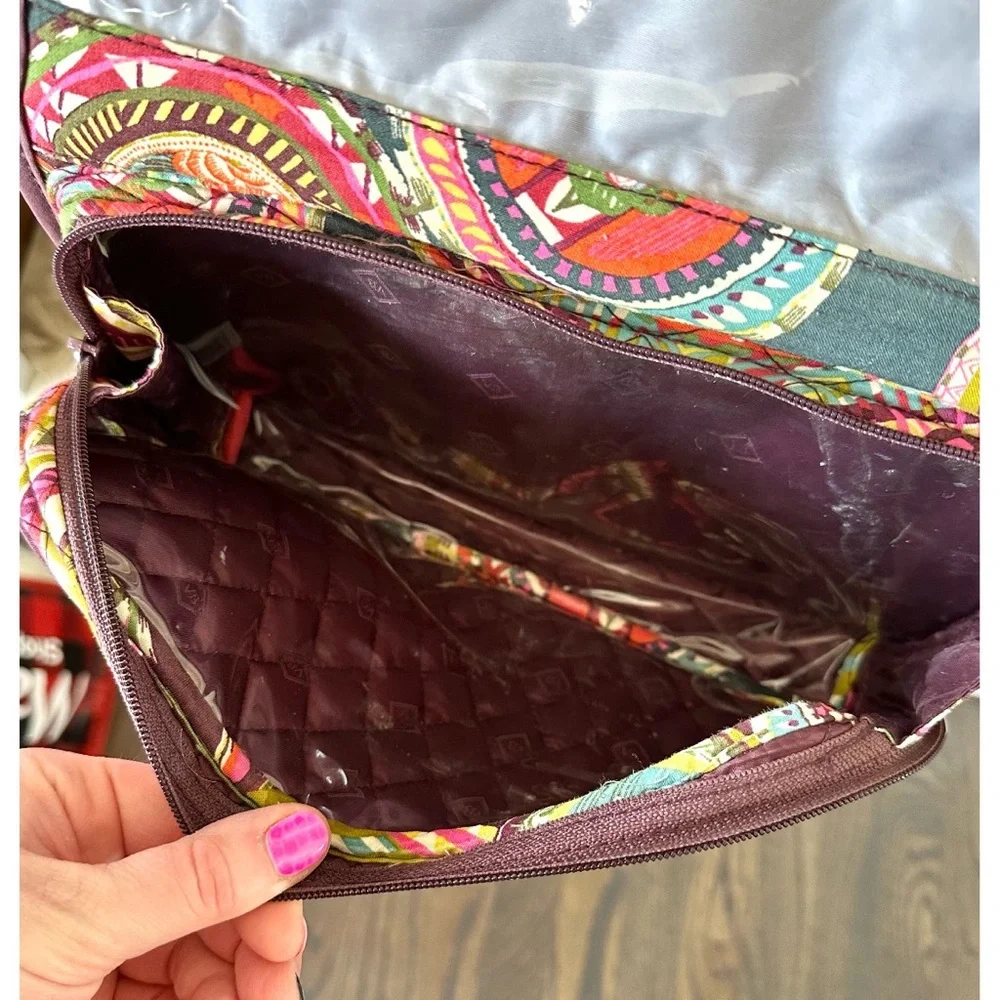 Vera Bradley hanging organizer in Heirloom Paisley Pattern